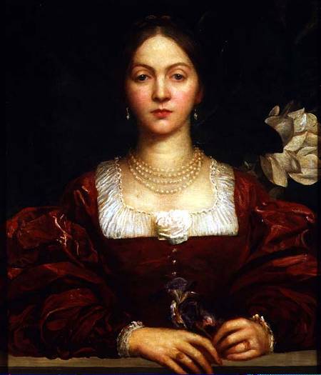 Portrait of Countess of Airlie von George Frederick Watts