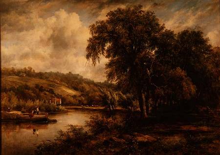 On the Thames von George Frederick Watts