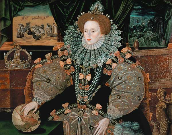 Elizabeth I, Armada Portrait von George Gower