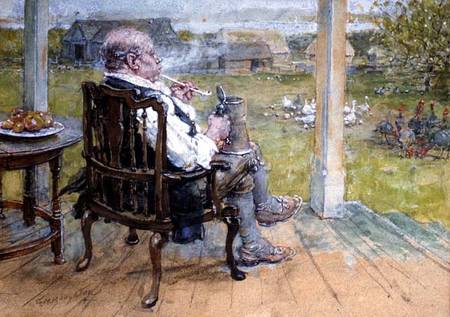Balthus Van Tassel, Farmer von George Henry Boughton