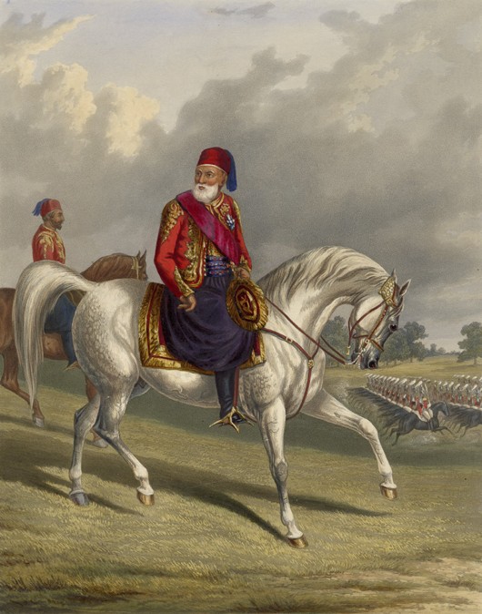 Ibrahim Pascha von Ägypten (1789-1848) von George Henry Laporte