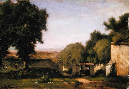 The Gate at Albano von George Inness