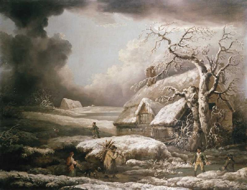 Winterlandschaft. von George Morland