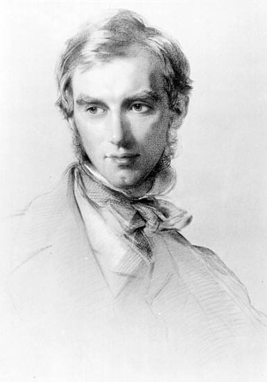 Joseph Dalton Hooker, c.1851 (charcoal and chalk on paper) von George Richmond