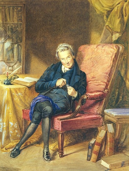 Portrait of William Wilberforce (1759-1833) 1833 von George Richmond