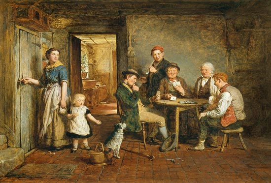 The Card Players von George Smith