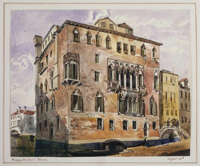 Palazzo Baldoer, Venedig. von George Edmund Street