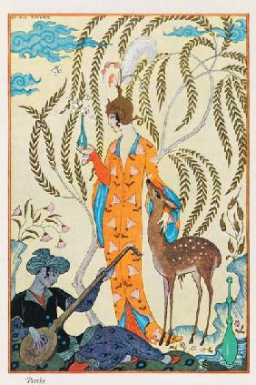 Persien, Illustration aus "The Art of Perfume", veröffentlicht 1912  C18th