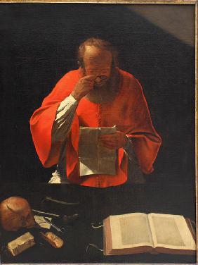 Der heilige Hieronymus lesend (Kopie)