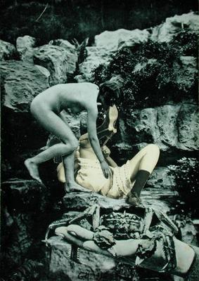 Untitled, 1936 (collage) von Georges Hugnet