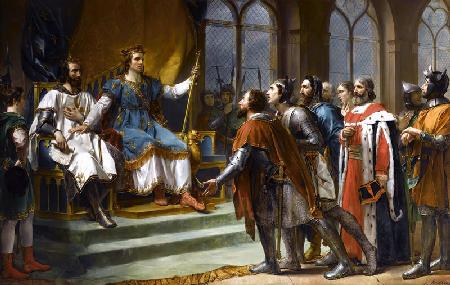 Saint Louis médiateur entre le roi d'Angleterre et ses barons, 23 janvier 1264 1820
