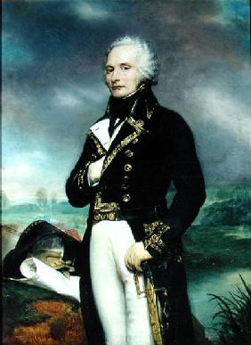 Portrait of Viscount Alexandre-Francois-Marie de Beauharnais (1760-94) after a painting by J. Guerin 1834