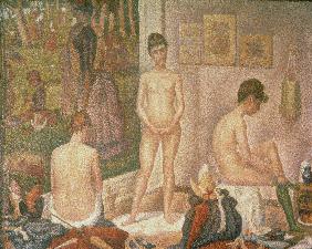 G.Seurat, The models (small version)