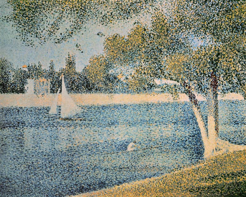 La Seine à la Grande Jatte von Georges Seurat