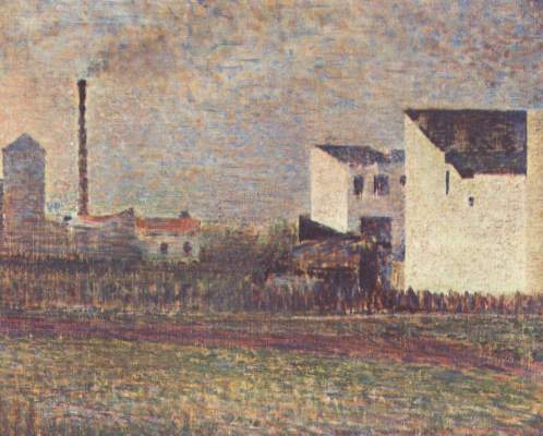 Banlieue von Georges Seurat