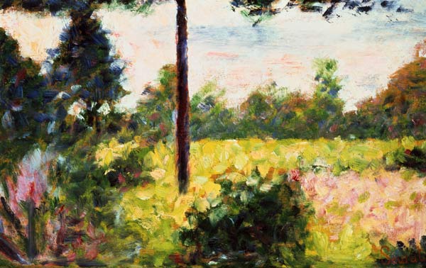 Barbizon Forest von Georges Seurat