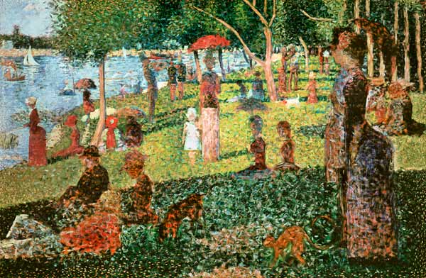 Esquisse d'ensemble von Georges Seurat