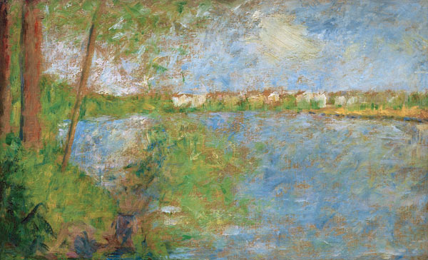 Spring at the Grande Jatte von Georges Seurat