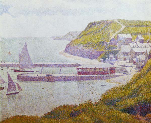 G.Seurat, Port-en-Bessin, avant-port von Georges Seurat