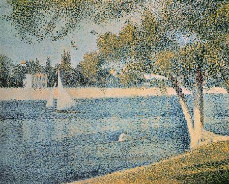 La Seine à la Grande Jatte um 1887