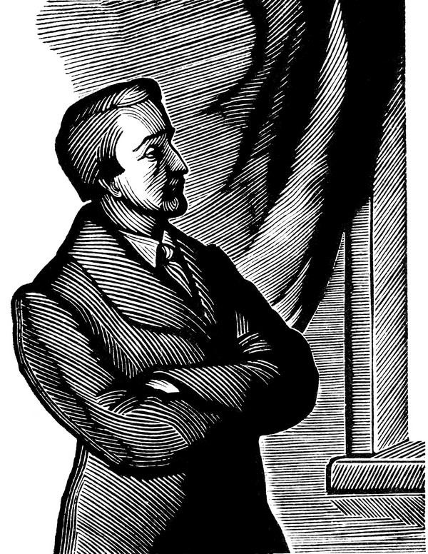 Porträt des Dichters Heinrich Heine (1797-1856) von Georgi Alexandrowitsch Jetscheistow