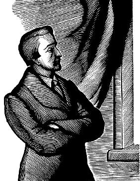 Porträt des Dichters Heinrich Heine (1797-1856) 1934