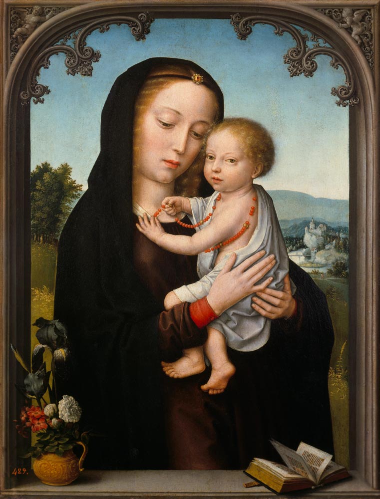 Virgin and Child von Gerard David