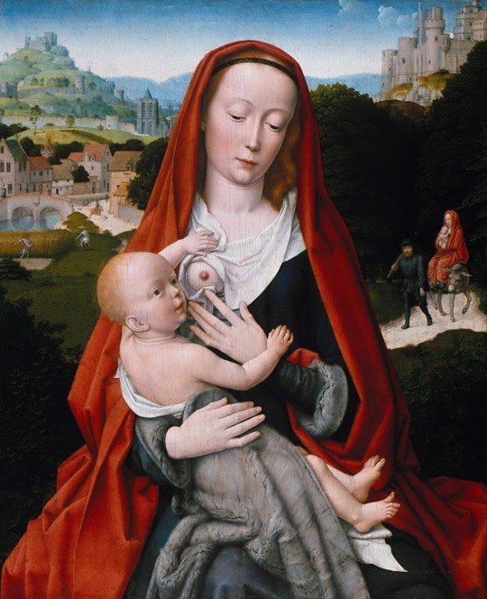 Maria mit dem Kinde von Gerard David