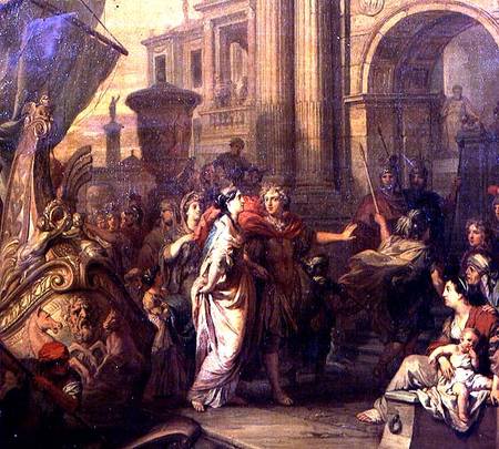 The Disembarkation of Cleopatra at Tarsus von Gerard de Lairesse