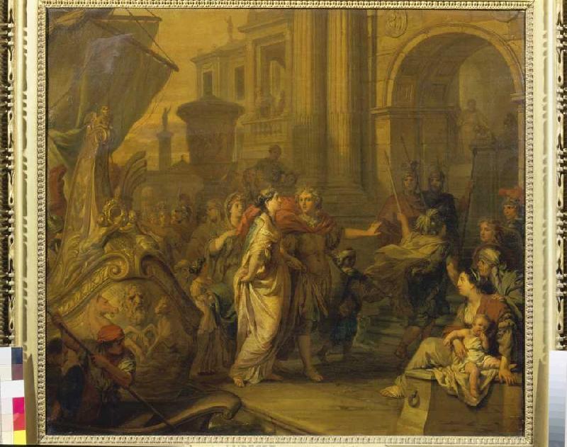 Die Landung der Cleopatra in Tarsus. von Gerard de Lairesse