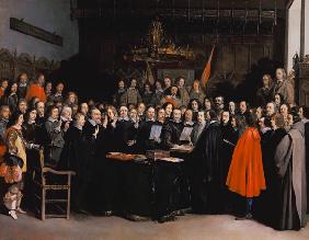 Der Friedensschwur von Münster 1648
