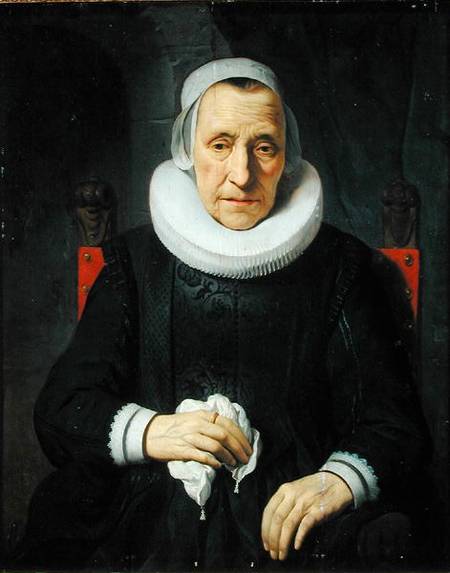 Portrait of an Old Woman von Gerbrand van den Eeckhout