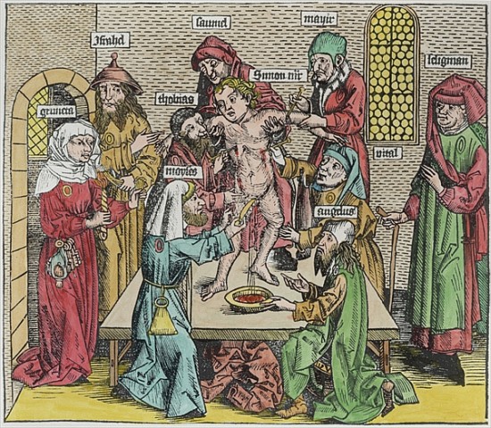 Circumcision, from ''Liber Chronicarum'' by Hartmann Schedel (1440-1514) von German School