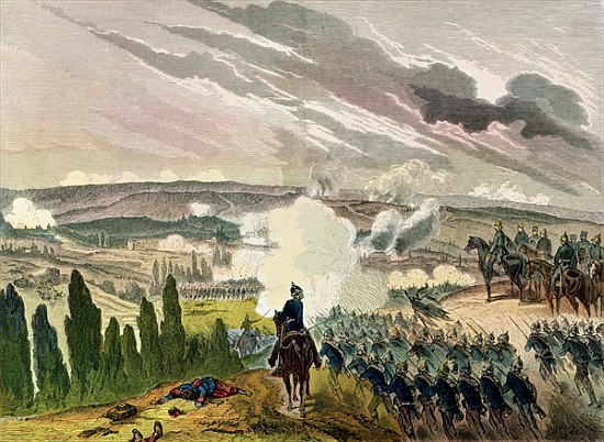 The Battle of Sedan, 1st September 1870 von German School