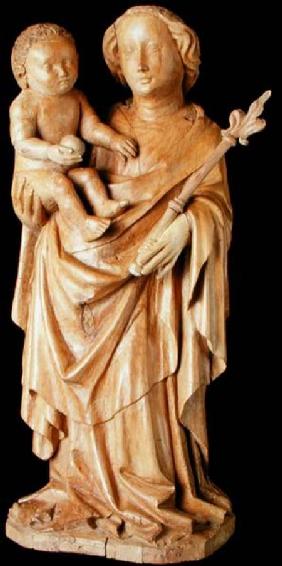 Madonna and Child, Middle Rhine c.1425 (li