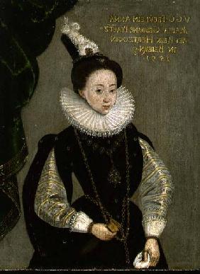 Portrait of Anna Maria, Duchess of Bavaria 1591