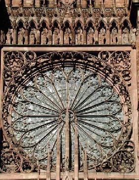 Rose window from the west facade begun 1277