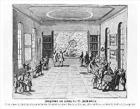 War school, illustration from ''Der vollkommene Deutsche soldat'' Hans Friedrich van Fleming, 1726, 
