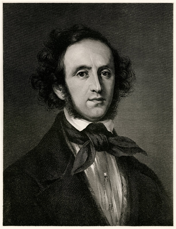 Felix Mendelssohn-Bartholdy von German School, (19th century)