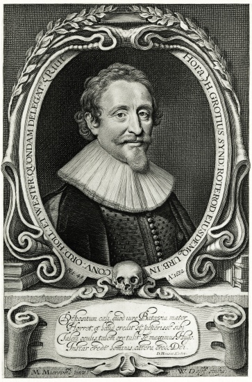 Hugo Grotius von German School, (19th century)