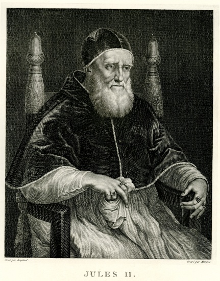 Papst Julius II. von German School, (19th century)