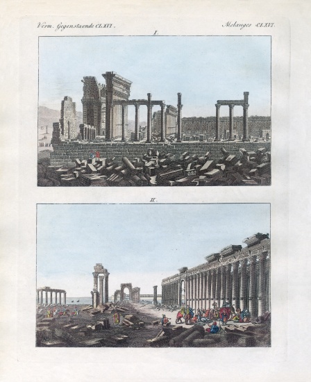 Ruins of Palmyra von German School, (19th century)