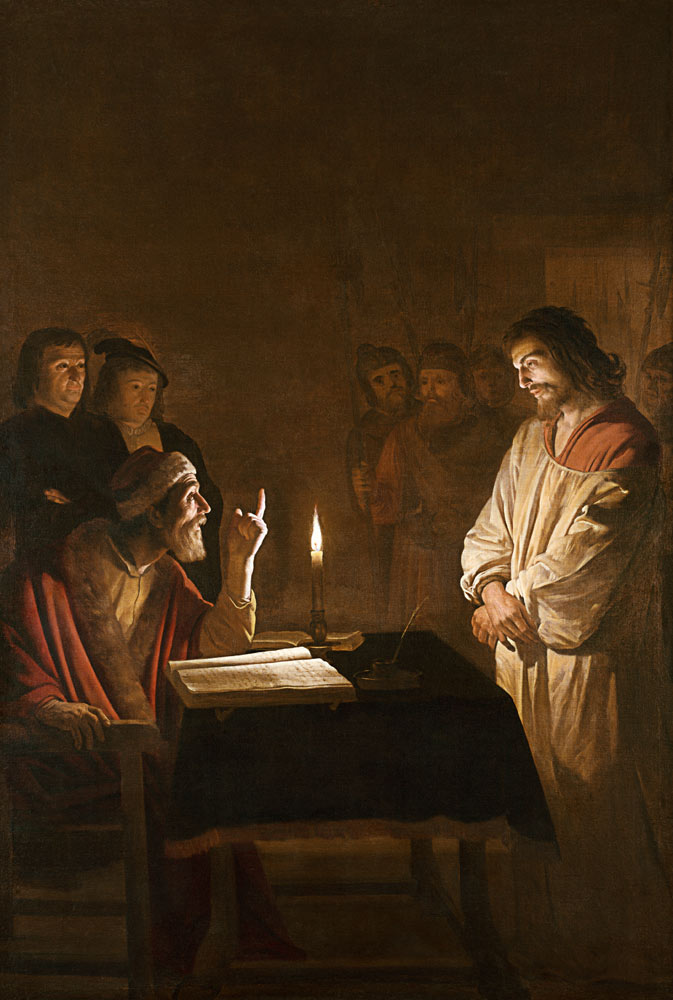 Christ before the High Priest von Gerrit van Honthorst