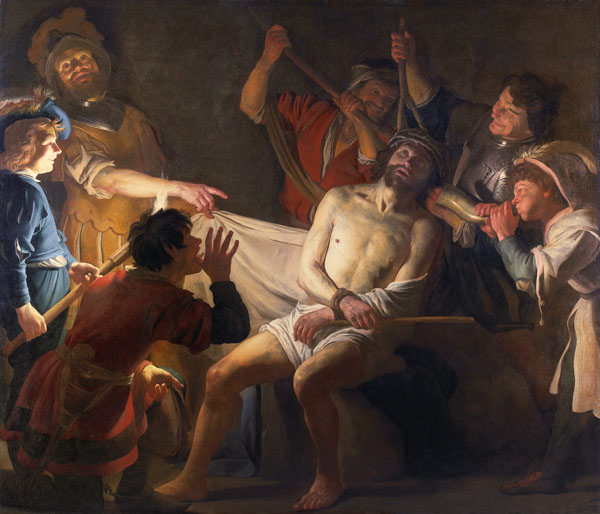Die Dornenkrönung Christi von Gerrit van Honthorst