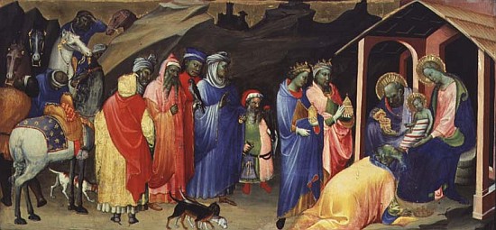 The Adoration of the Magi, c.1408 von Gherardo Starnina
