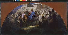 Der Einzug Jesu in Jerusalem 1876