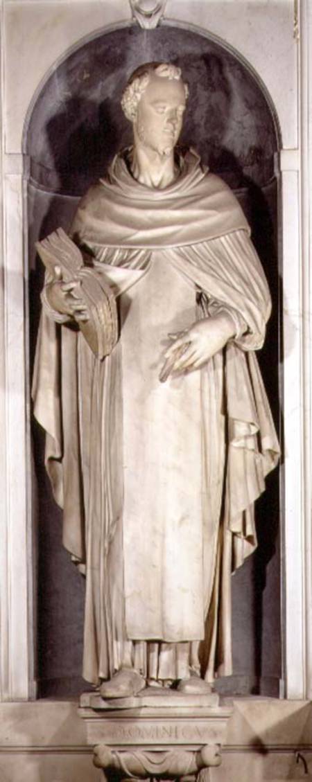 St. Dominic, niche from the Salviati Chapel von Giambologna