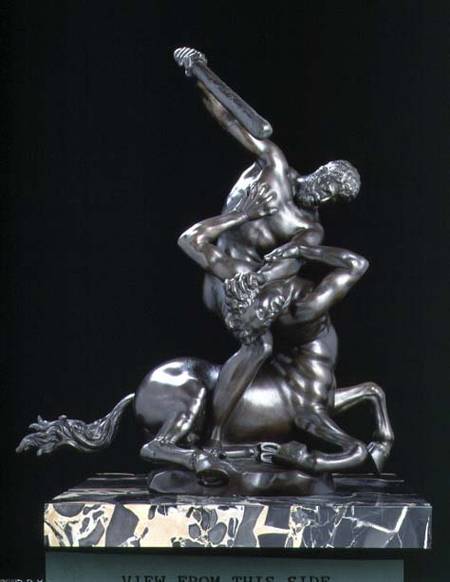Hercules and the Centaur Eurytion von Giambologna