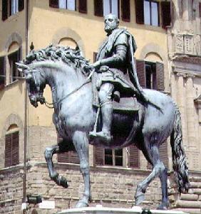 Equestrian Statue of Cosimo I, Grand Duke of Tuscany (1541-87) 1587-93