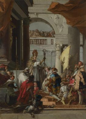 Die Hochzeit Friedrich Barbarossas mit Beatrix von Burgund